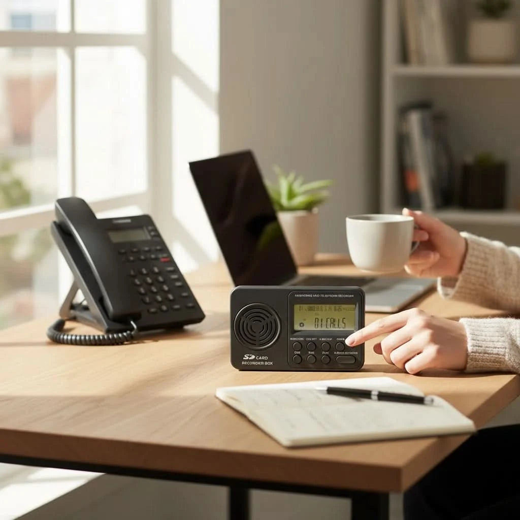 TR500 Landline Phone Call Recorder